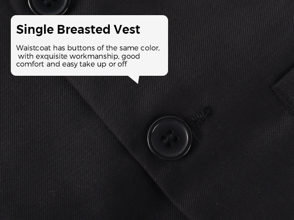 Single Breasted Vest