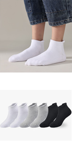 KIDS CUSHIONED SOCKS NO SHOW SOCKS LOWCUT SOCKS