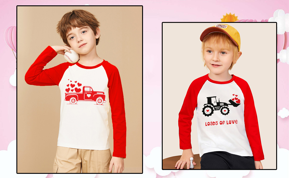 boys valentine''s t shirt