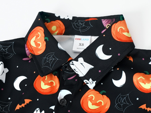 halloween button down shirt