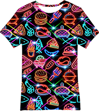 neon tshirt