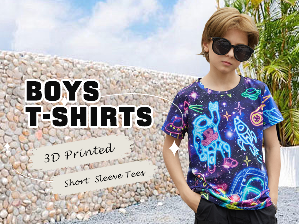 3d boy t-shirts