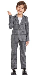 boys plaid suit