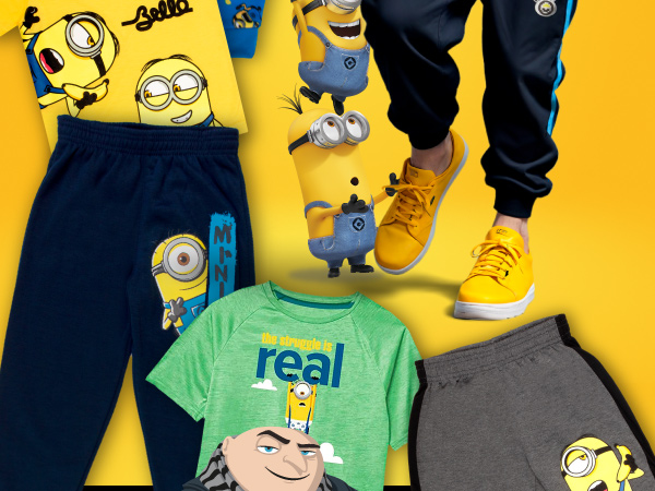 the minions clothing apparel t-shirt pants jacket shorts baseball hoodies boy girl kids young