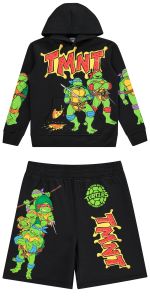 Boys Ninja Turtles Hoodie and Shorts Set