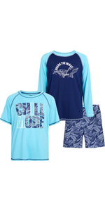 Boys'' Rash Guard Set - 3 Piece