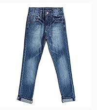 Bienzoe Boys Adjustable Waist Jeans