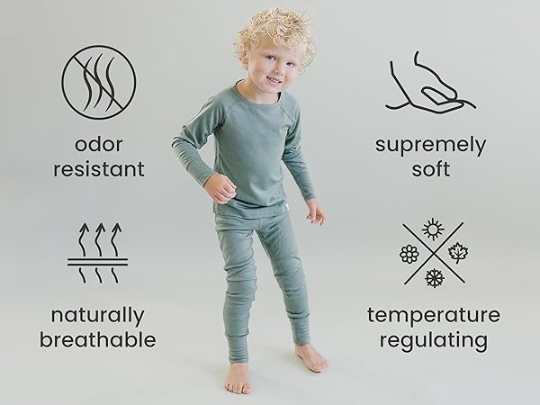 Merino wool is odor resistant, supremely soft, naturally breathable, and temperature regulating.