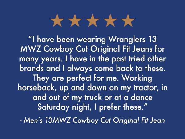 Many want more than one pair of Wrangler Western Jeans.