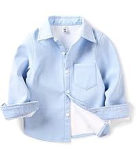 boys fleece lined oxford shirt