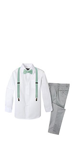 Linen suspender set