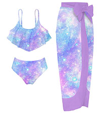 galaxy swimsuit