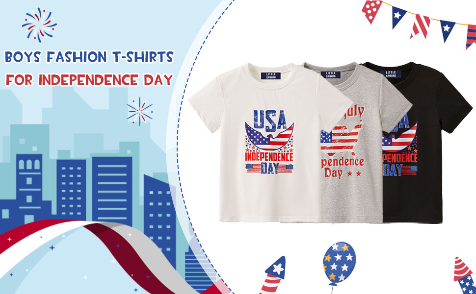 Boys Patriotic Tshirt