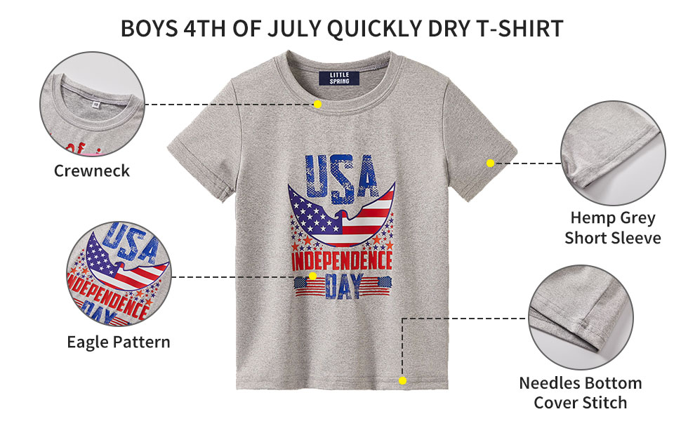 Boys 4th of July T-shirts