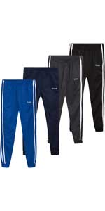 iXtreme 4 Pack Athletic Boys Fleece Joggers Sweatpants