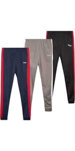 iXtreme 3 Pack Athletic Boys Fleece Joggers Sweatpants