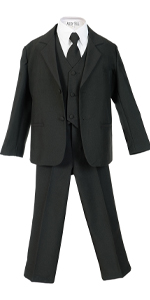 Avery Hill Boys Formal 5 Piece Suit with Shirt and Vest