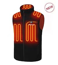 Fleecing Electric Vest for men