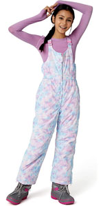 Insulated Waterproof Snow Ski Pant Overall For Boys And Girls