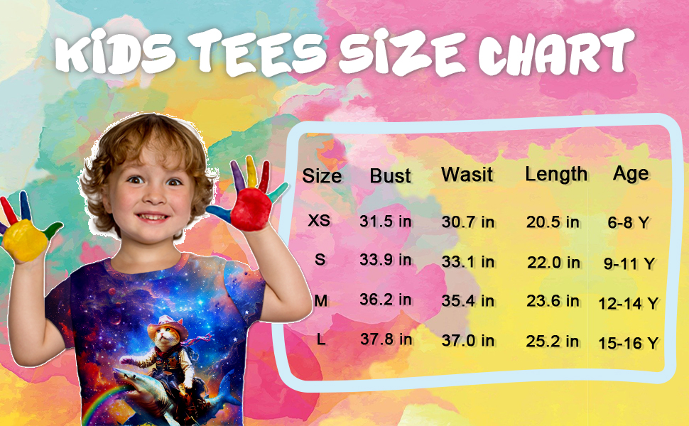 galaxy t shirts for kids