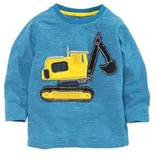 boys excavator shirt