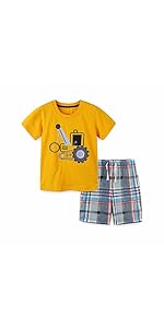 Toddler Boys Excavator T-Shirts