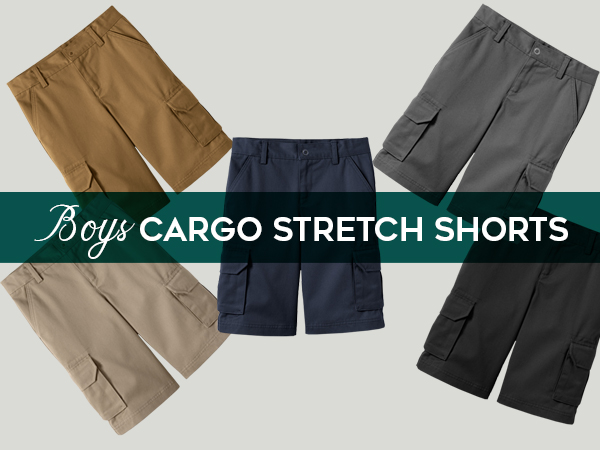 BOYS CARGO SHORTS