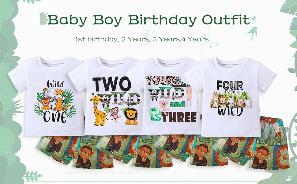 baby boy birthday outfit