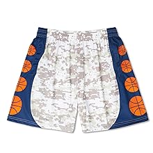 digital camo basketball shorts