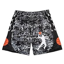 black basketball shorts