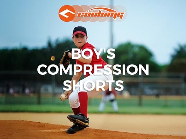 boys compression shorts