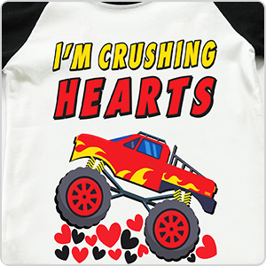 toddler valentine day clothes,toddler monster truck shirt,valentine day shirts toddler boy,