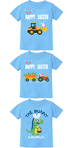 Toddler Boy Girl Bunny Easter Day Outfits Gift Baby Kids Tshirt