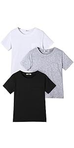 Boys&#39; 3-Pack Short Sleeve T-Shirts