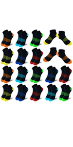 18 Pairs ankle socks