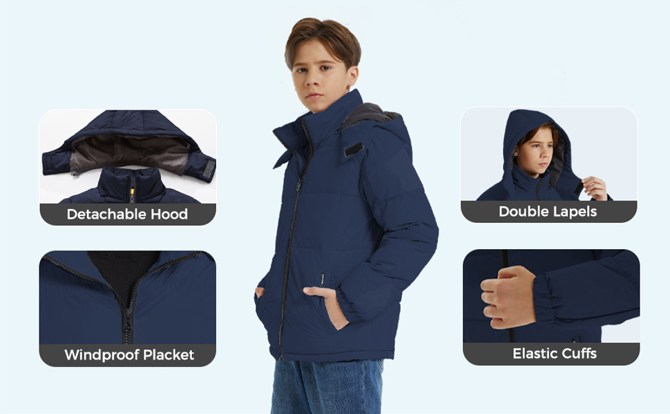 BOYS WINTER COAT