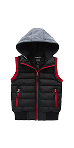 wantdo boy winter warm puffy vest