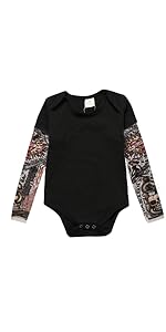 baby tattoo bodysuit