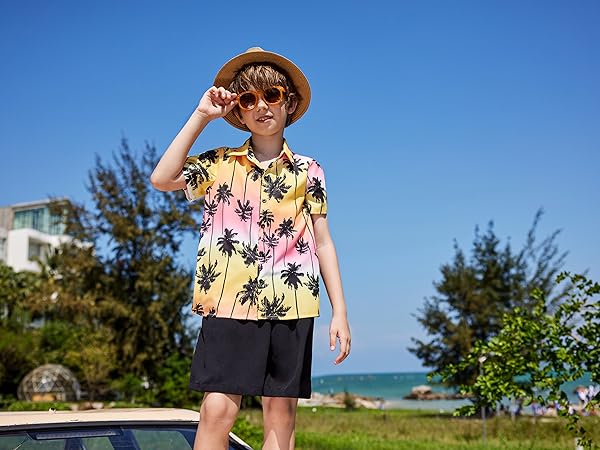 boys hawaiian outfits