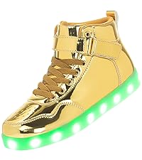 APTESOL High Top Light Up Shoes