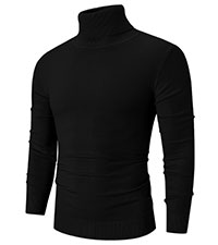 Men''s Casual Slim Fit Turtleneck Pullover Sweaters