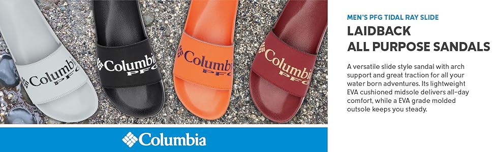 Columbia Men''s PFG Tidal Ray Slide