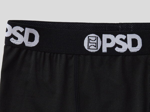 PSD Boys Boxer Brief Elastic No Roll Logo Waistband