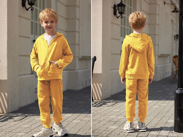 Boys 2 Piece Athletic Tracksuit Jogging Sets