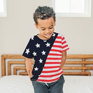 Classic Boys USA Patriotic Tee