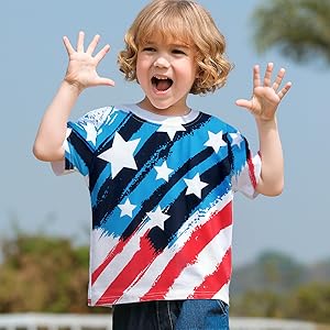 American flag shirt short sleeve