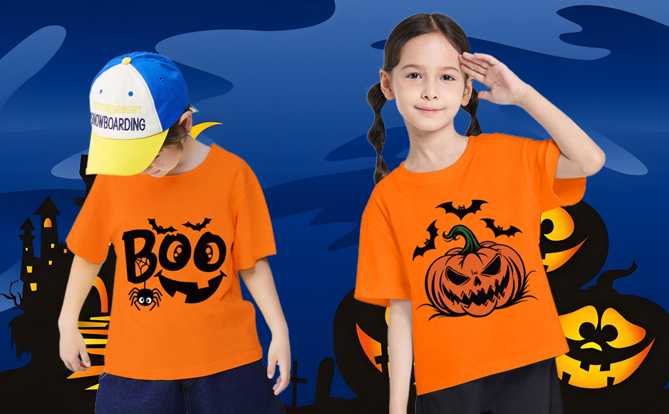 little boys halloween long sleeve t-shirt