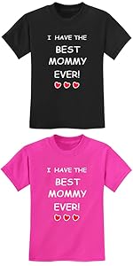 best mommy ever shirt for kids