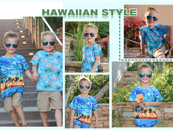 boys hawaiian t shirt