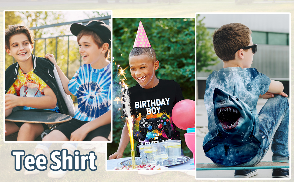 3d tshirt for boys